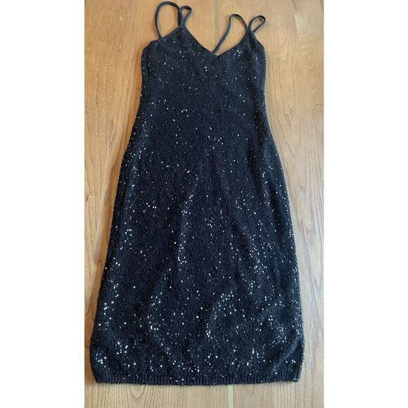 Ralph Lauren Collection Purple Label Sequin Cocktail Bodycon Midi Dress XL $3k - Picture 4 of 10